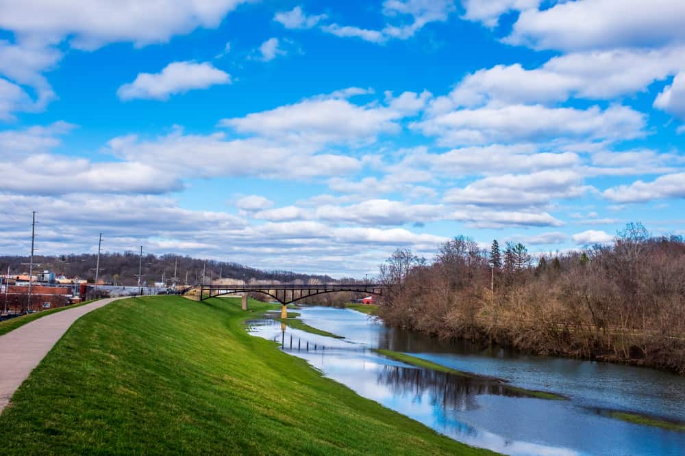 Galena River in Illinois