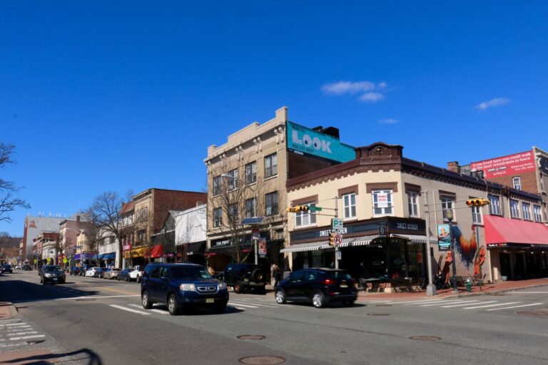 Bloomfield Avenue in Montclair, New Jersey.