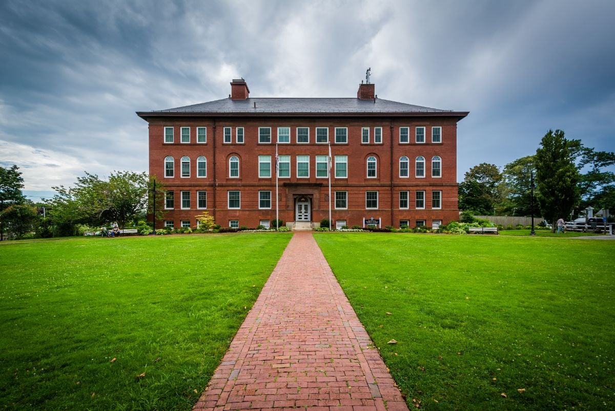 Historical building at Barnstable Town Massachusetts.