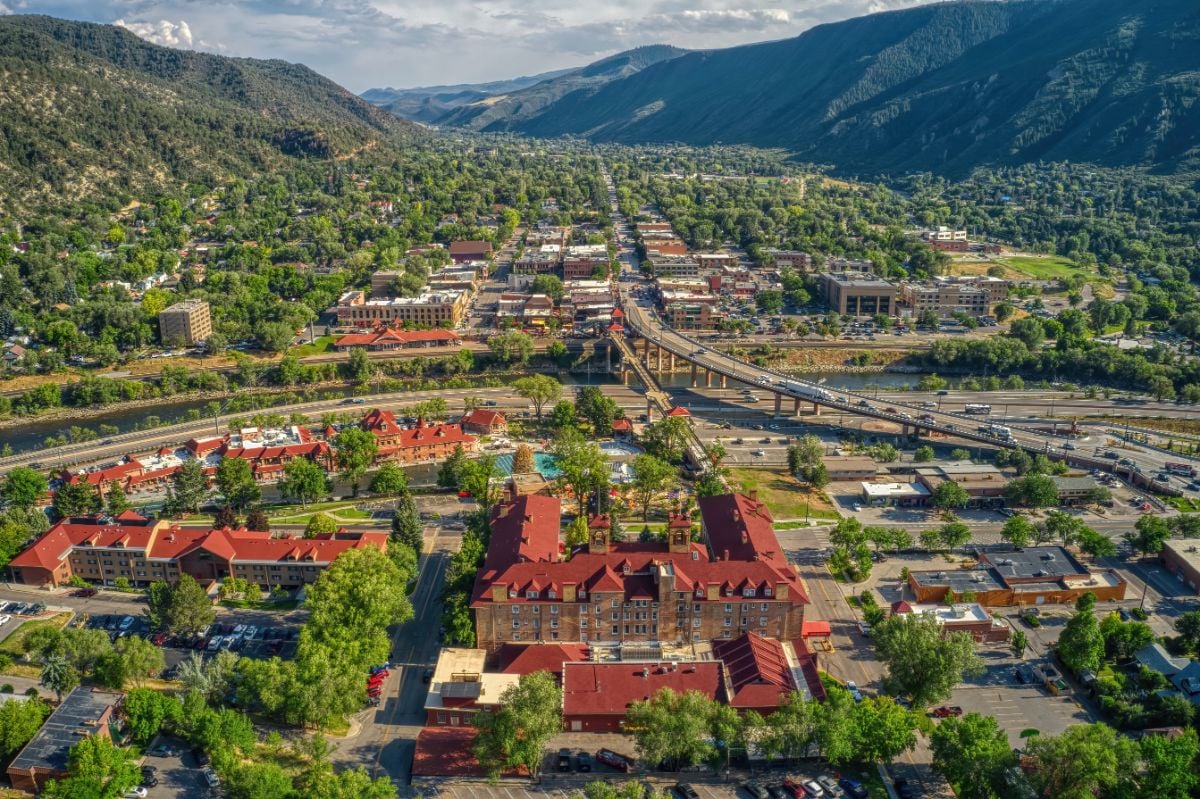 Historical village at Glenwood Springs, Colorado.