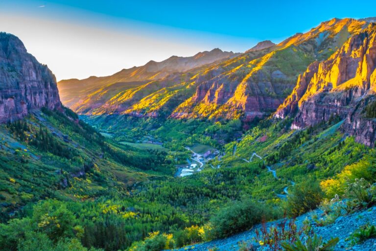 Rocky mountain at Durango, Colorado.