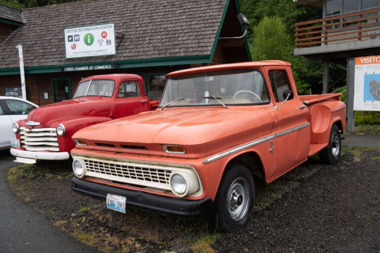 Visitor information center at Forks, Washington.