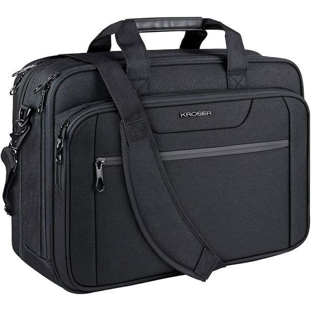 KROSER Laptop Bag Expandable Laptop Briefcase.