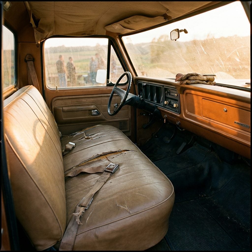 Seat Belts Permanently Wedged Between the Cushions Because Nobody Was Wearing Them Anyway