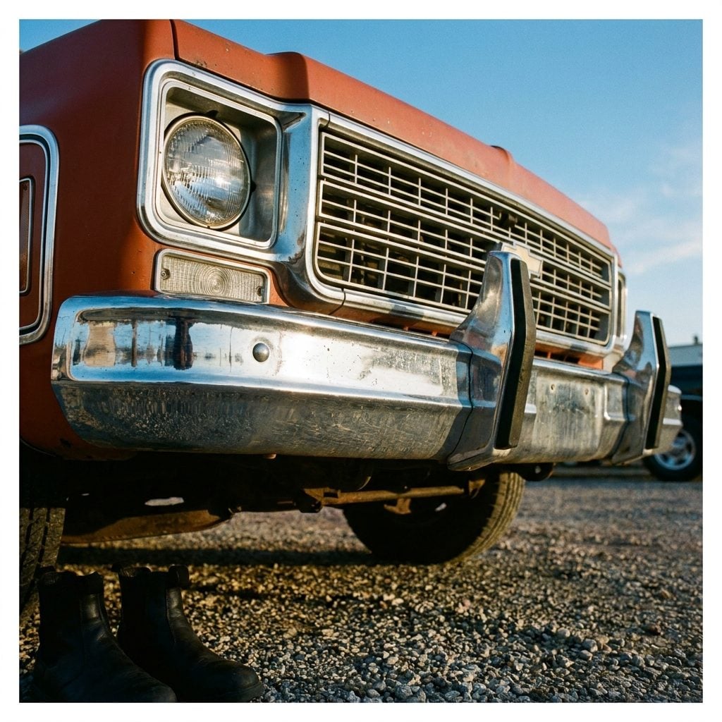 Chrome Bumpers Built Like Structural Steel That Could Survive a Hit Modern Plastic Bumpers Would Never Forget