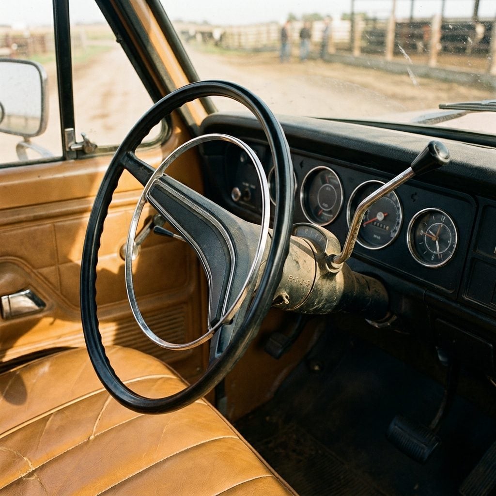 Three-on-the-Tree: The Column-Mounted Manual Shifter That Required a Diagram and a Prayer to Operate