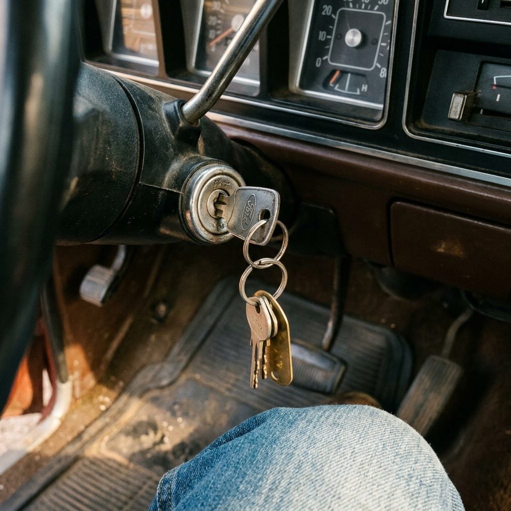 Those Serrated-Edge Metal Ignition Keys That Were Basically a Weapon in Your Pocket