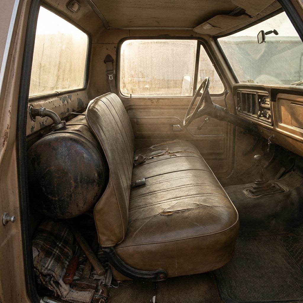 Fuel Tanks Tucked Behind the Seat Like That Was Completely Fine