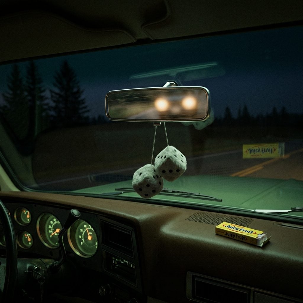 Tiny Rearview Mirrors That Vibrated So Badly You Could Barely Tell If Those Were Headlights or Fireflies
