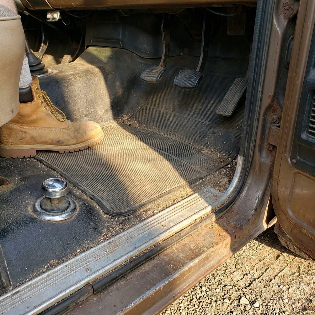 Floor-Mounted Dimmer Switches You Operated With Your Left Foot
