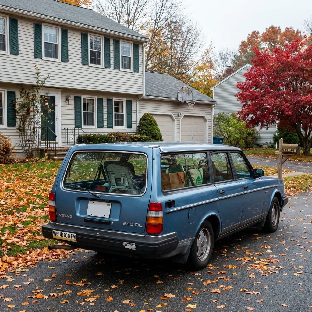 The Volvo 240 Wagon That Quietly Became the Status Symbol of Families Who Read the New Yorker