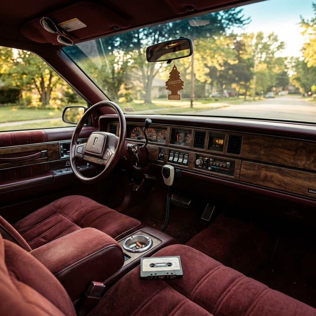 The Pontiac Bonneville with Plush Interiors and a Dashboard Full of Fake Woodgrain