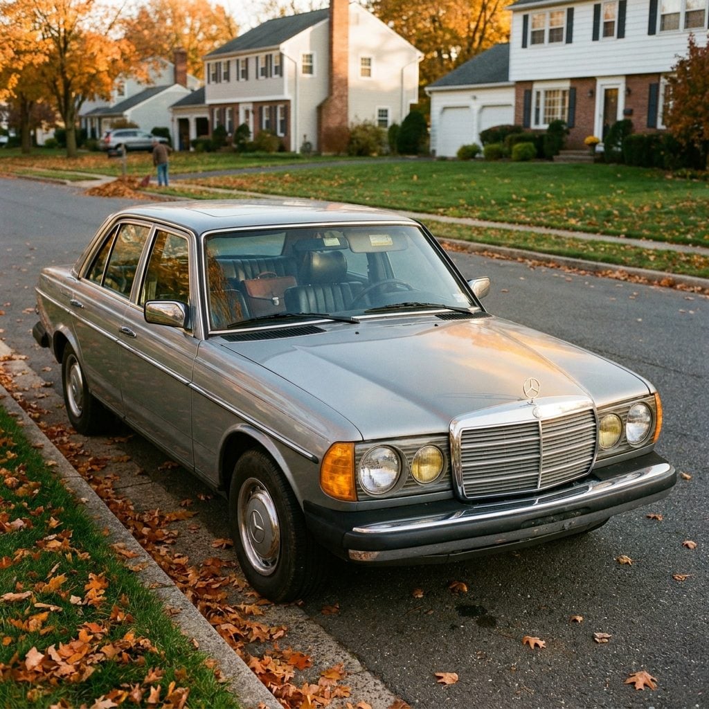 The Mercedes-Benz 300D Diesel Sedan That Symbolized Understated Suburban Success