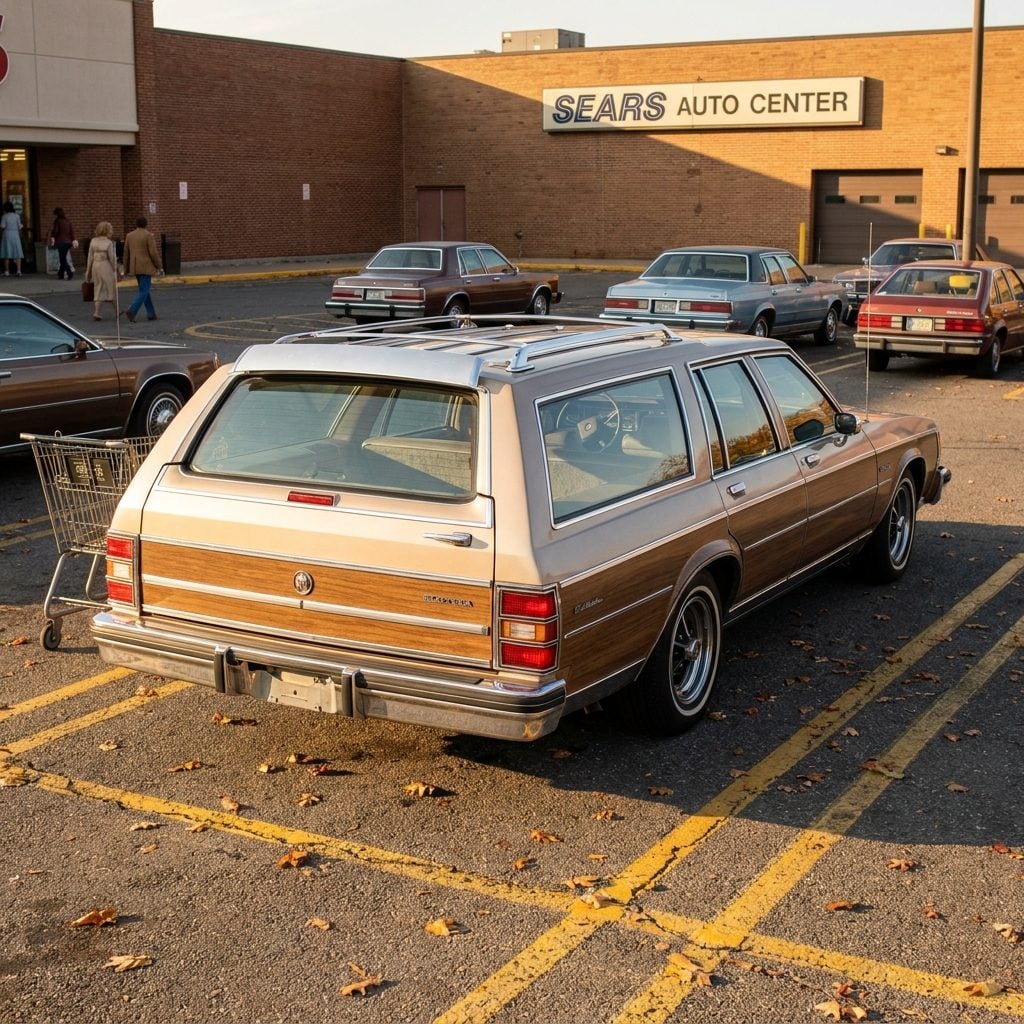 The Buick Electra Estate Wagon Stretching Nearly the Length of a Small Yacht