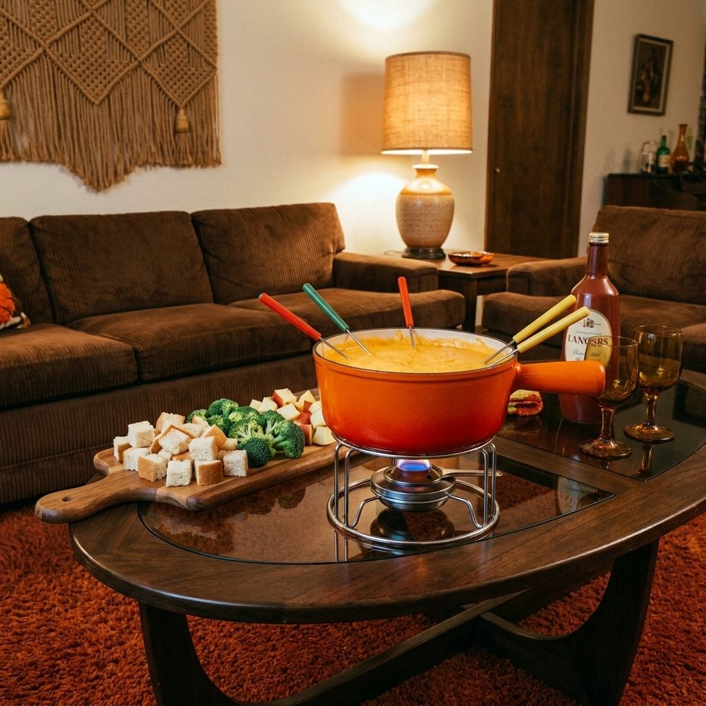 The Fondue Pot Filled with Molten Velveeta That Ruined a Generation of Forks
