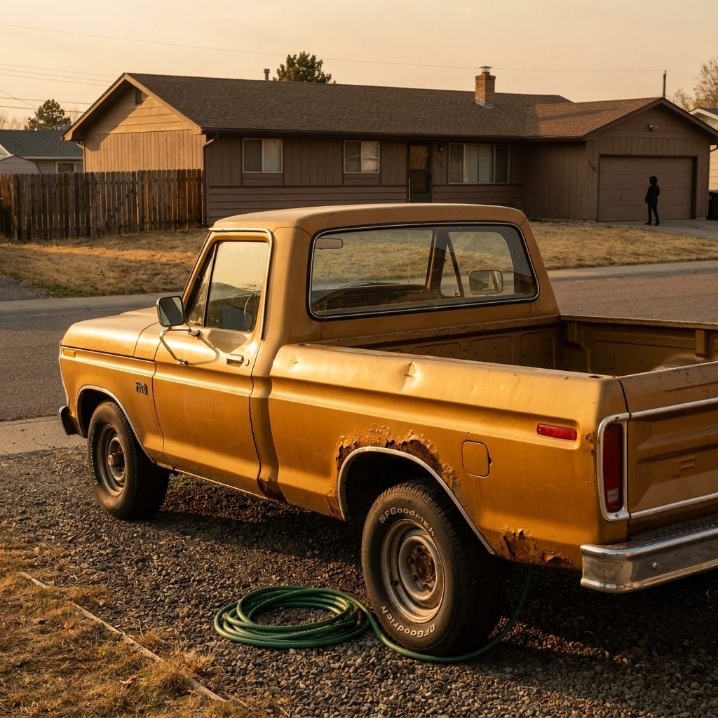 The Rust Blooms Around the Wheel Wells That Showed Up Before the Payments Were Done