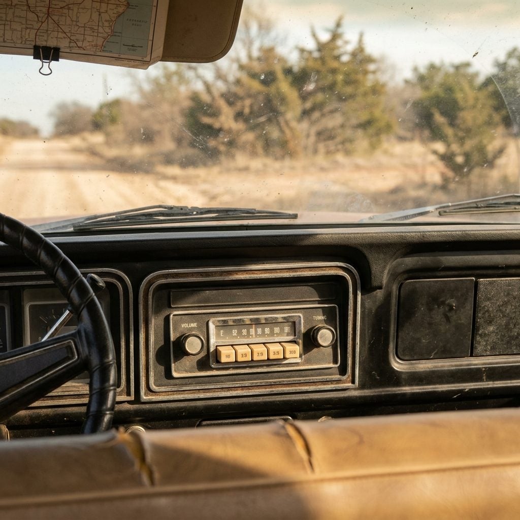 The AM Radio Presets That Slammed Mechanically Into Place Like a Staple Gun