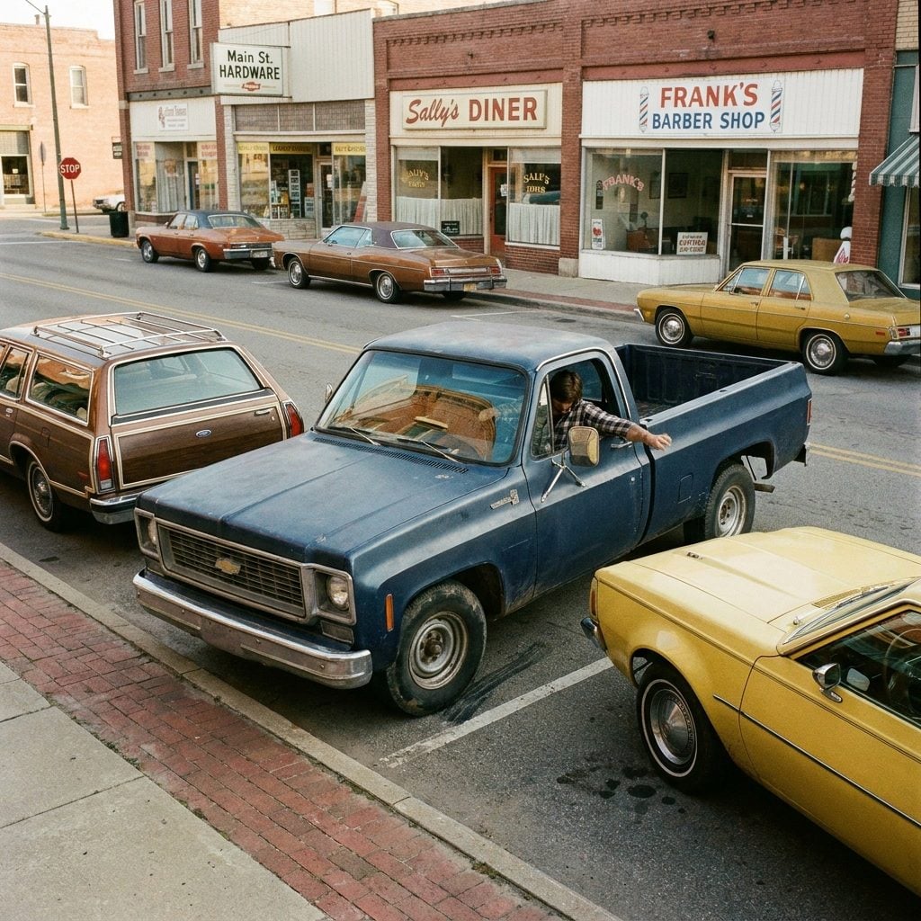 No Power Steering on Base Models: Parking Was a Sport