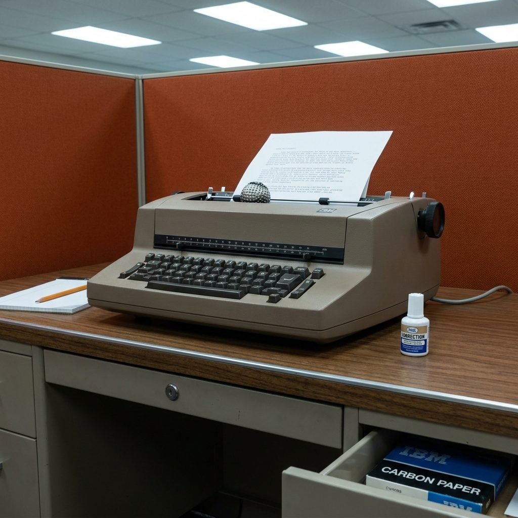 The IBM Selectric Typewriter and Its Hypnotic Silver Ball