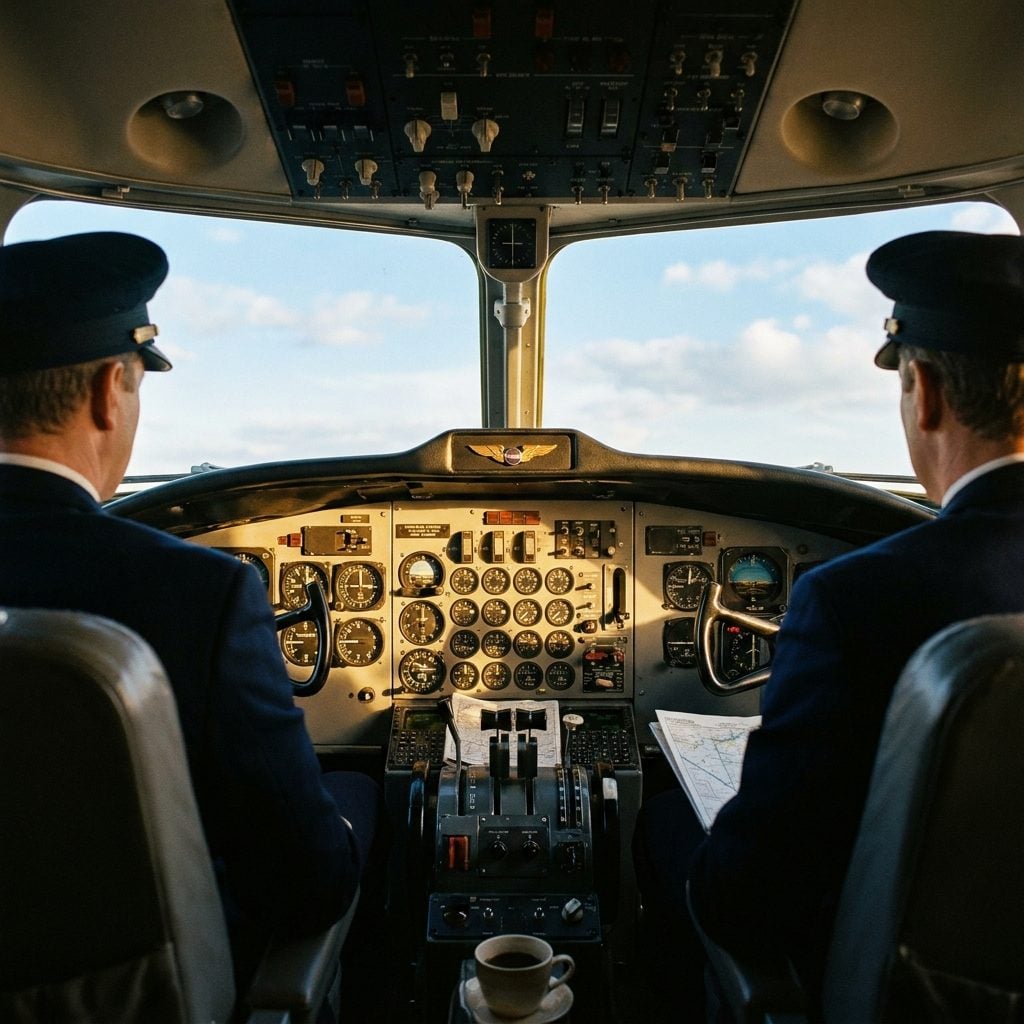 Children Toured the Cockpit Mid-Flight and Walked Away With Airline Wings Pinned to Their Shirts