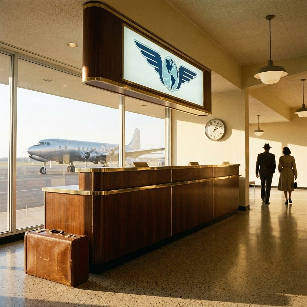 You Could Show Up Twenty Minutes Before Your Flight and Still Feel Early