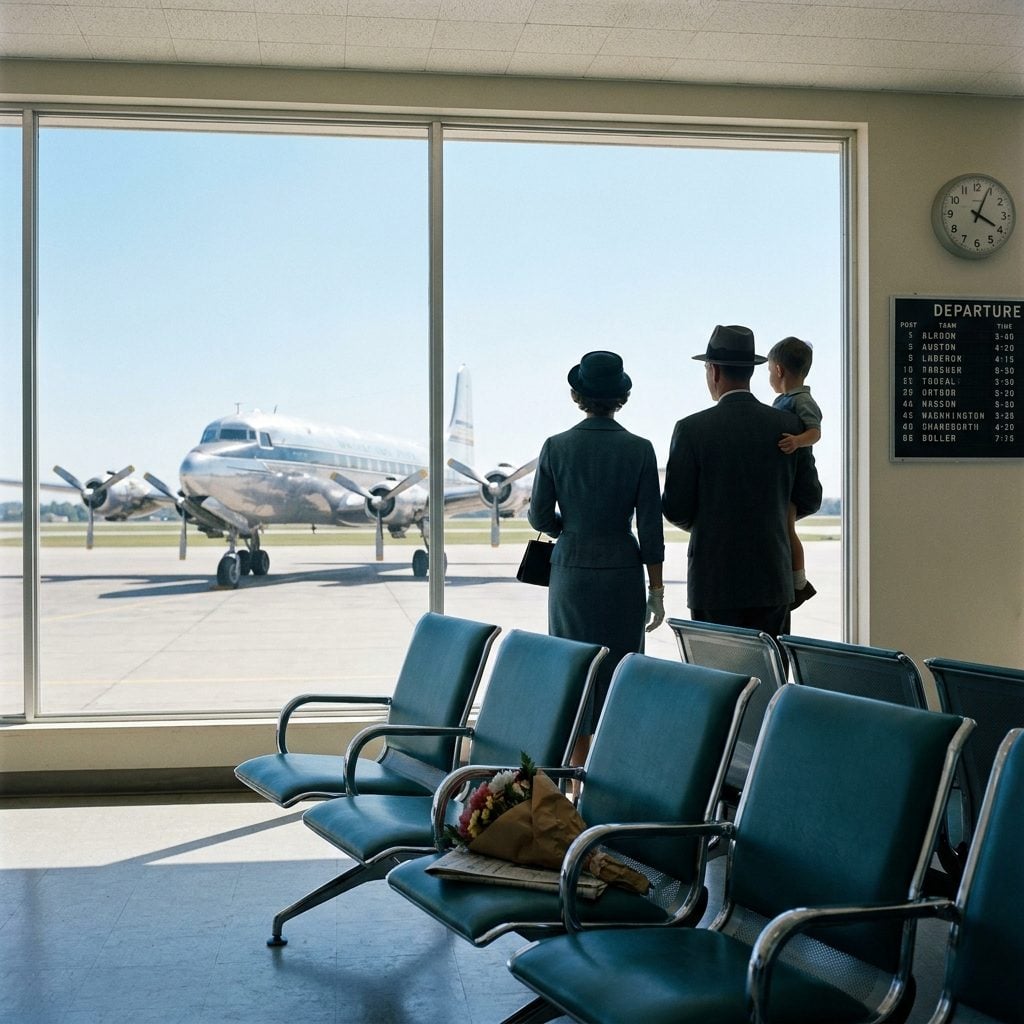 Your Whole Family Could Walk You Right to the Gate and Wave as You Boarded
