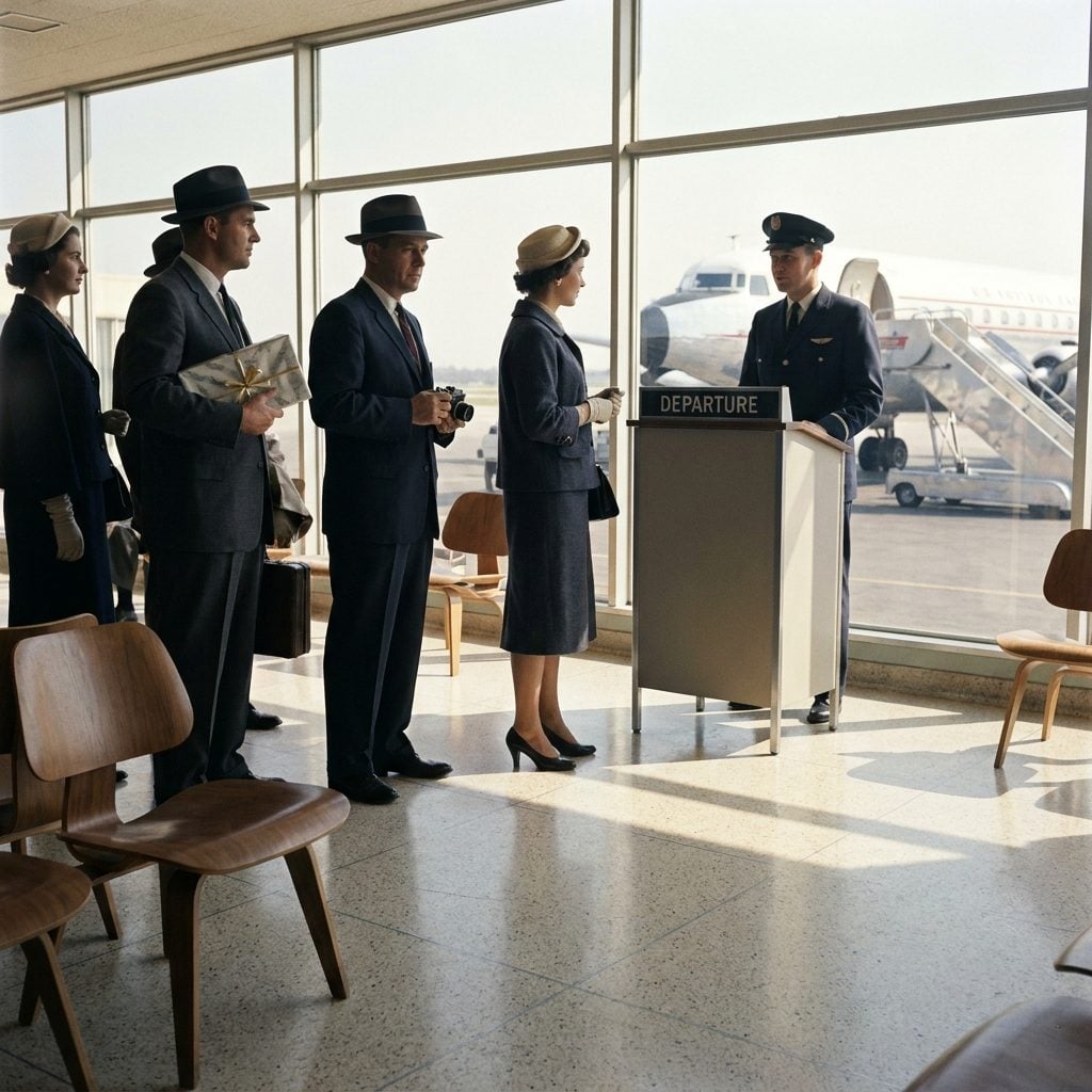 Flights Were Rare Enough That Getting on a Plane Felt Like a Genuine Event