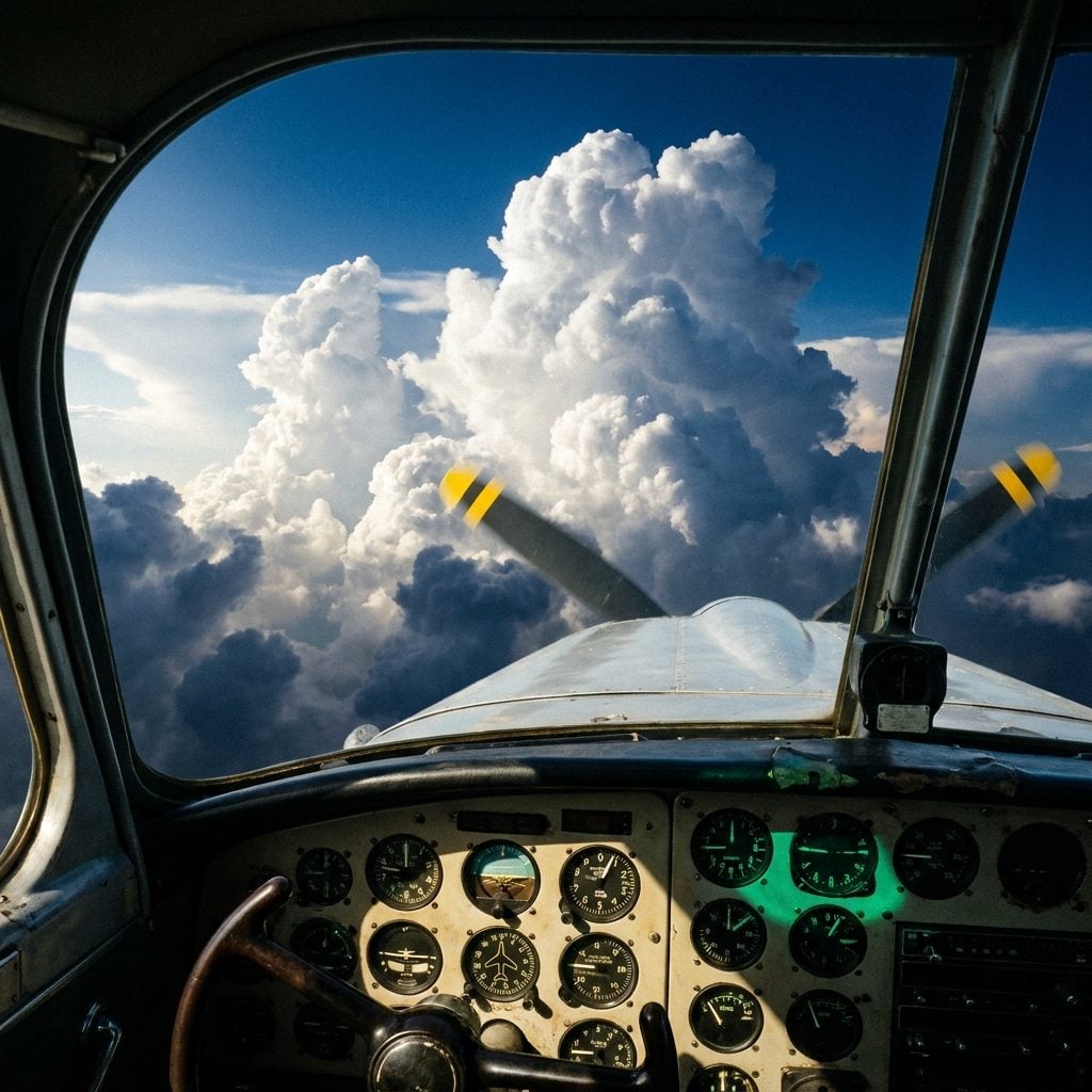 Lower Cruising Altitudes That Kept You Closer to Every Storm Cloud