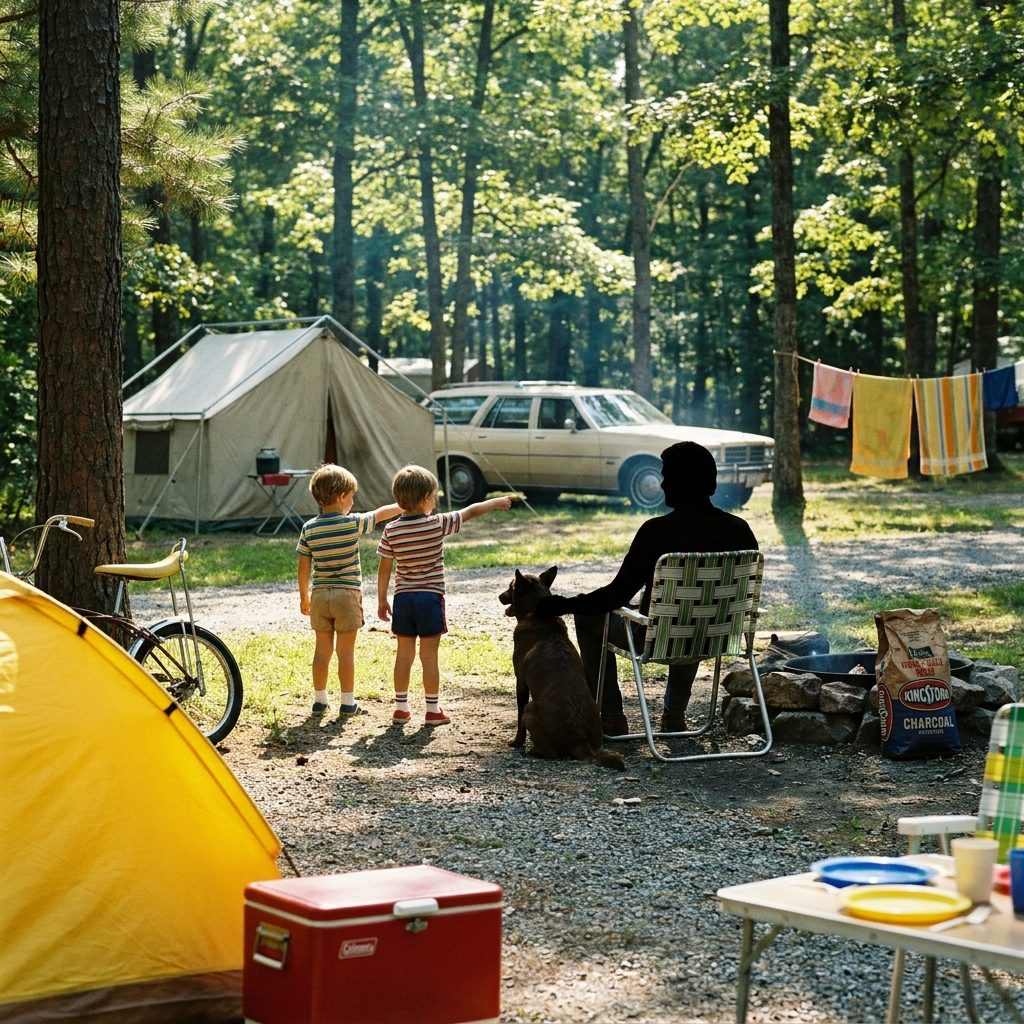 Kids Wandering Into Strangers' Campsites Like It Was Completely Normal (Because It Was)