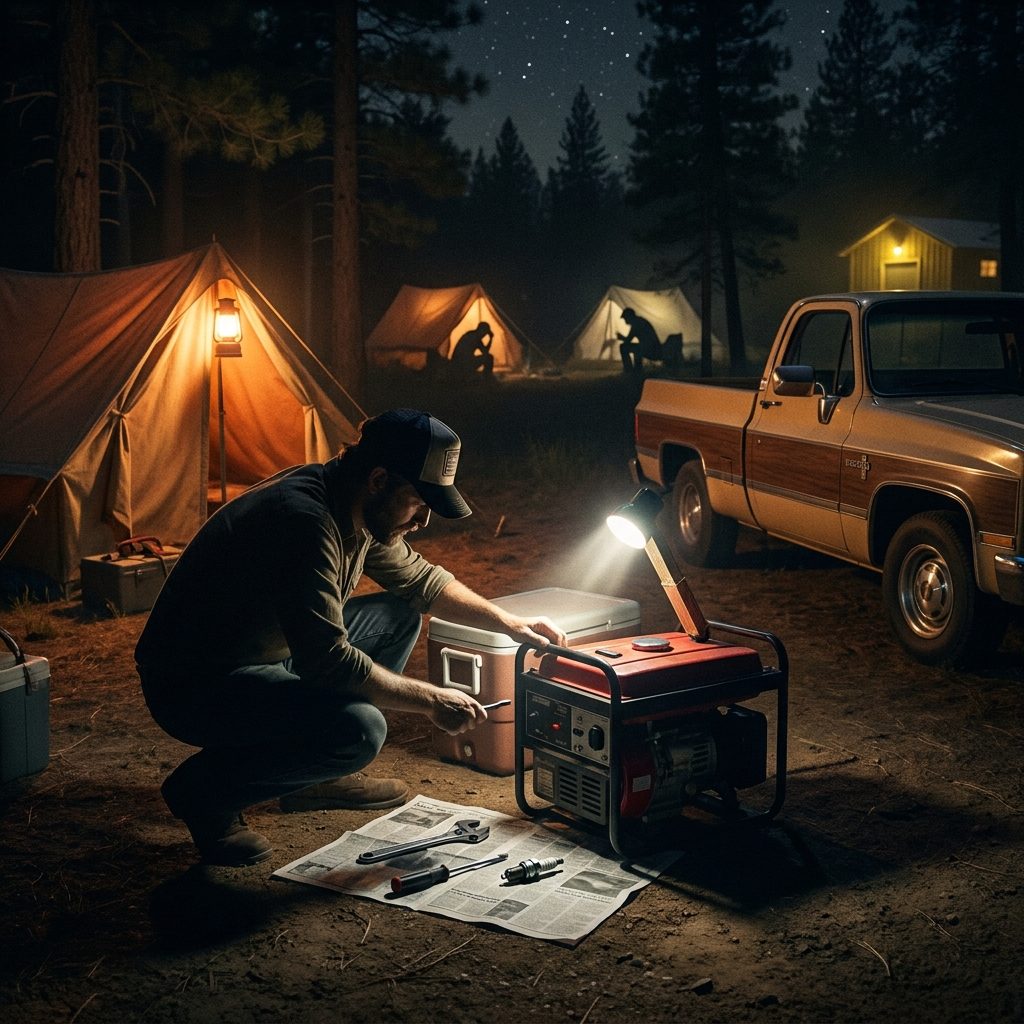 Somebody's Dad Was Absolutely Going to Fix That Generator at Midnight
