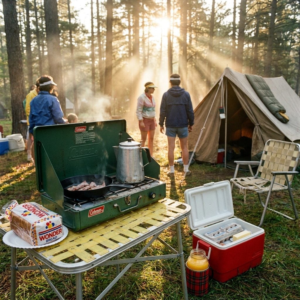The Full Breakfast Circus Performed on a Two-Burner Propane Stove