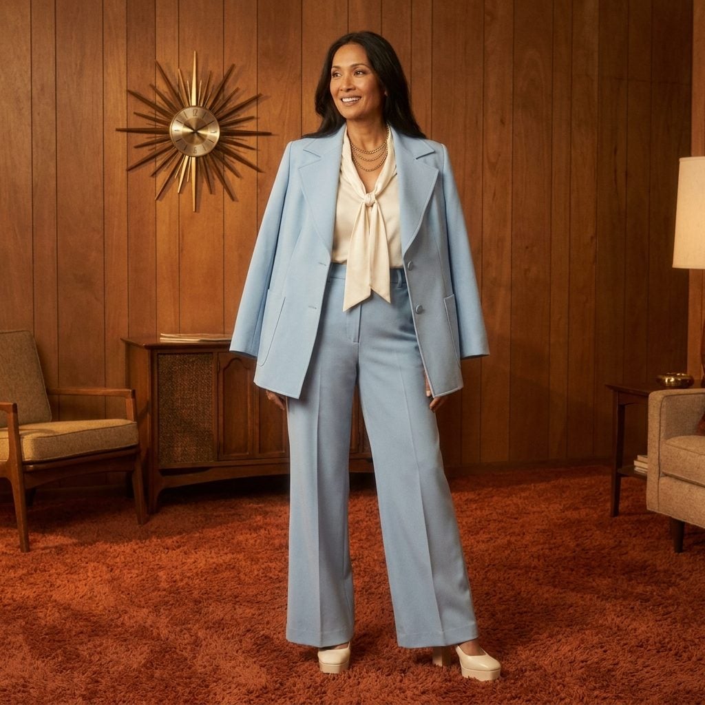 Wide-Lapel Leisure Suits in Powder Blue Polyester (The Outfit That Peaked at Saturday Night Fever)