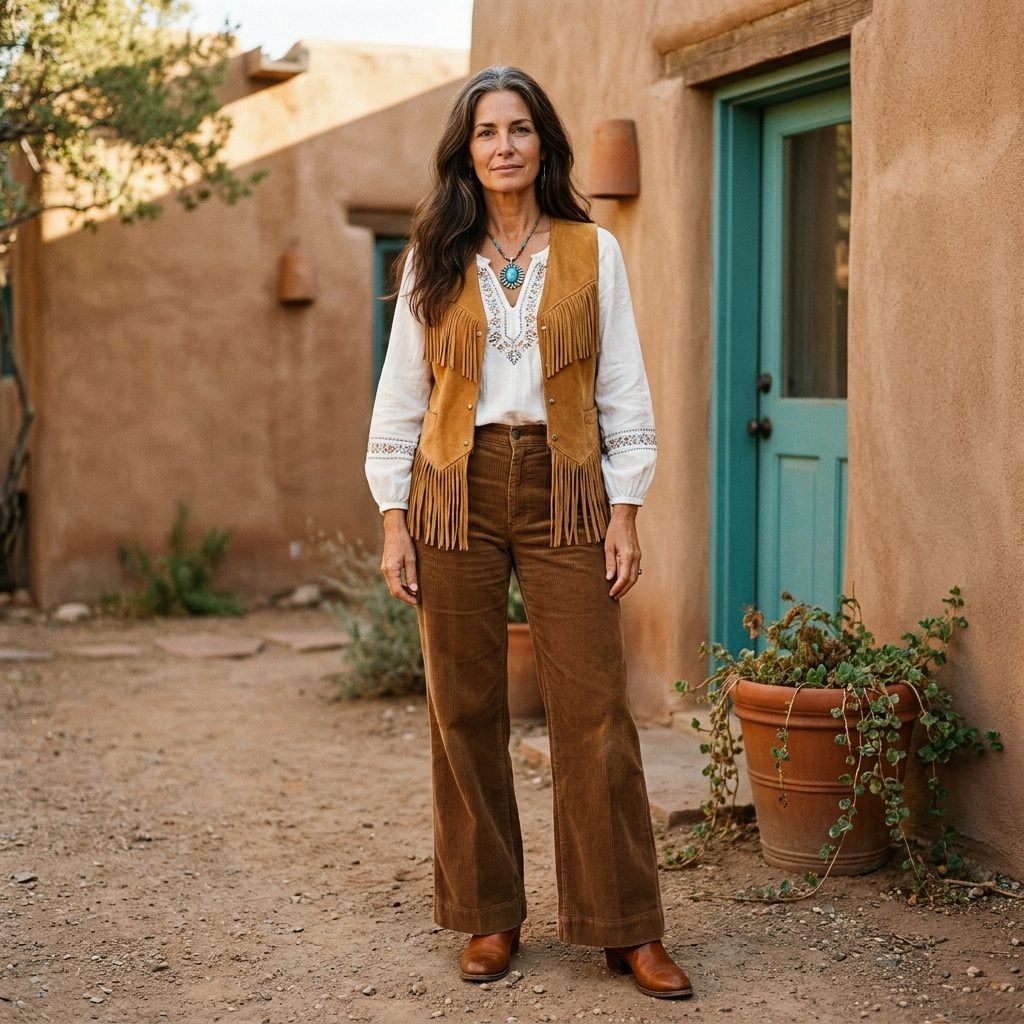 The Fringed Suede Vest You Wore for Three Consecutive Years Without Questioning It