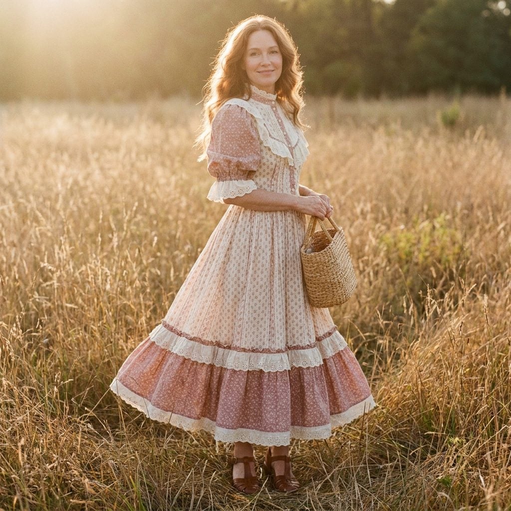 The Prairie Dress With More Ruffles Than One Garment Has Any Right to Contain
