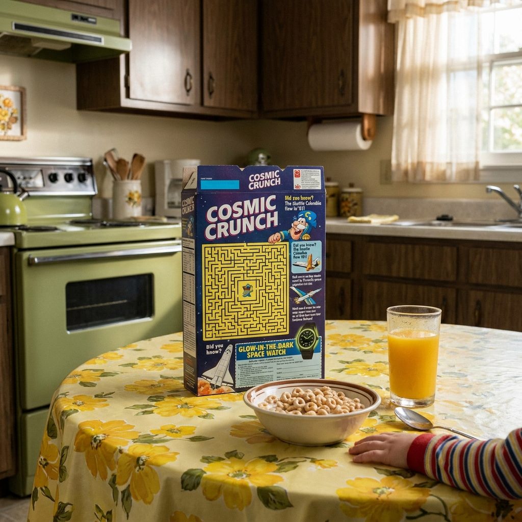 Reading Every Word on the Cereal Box Because That Was Simply Breakfast