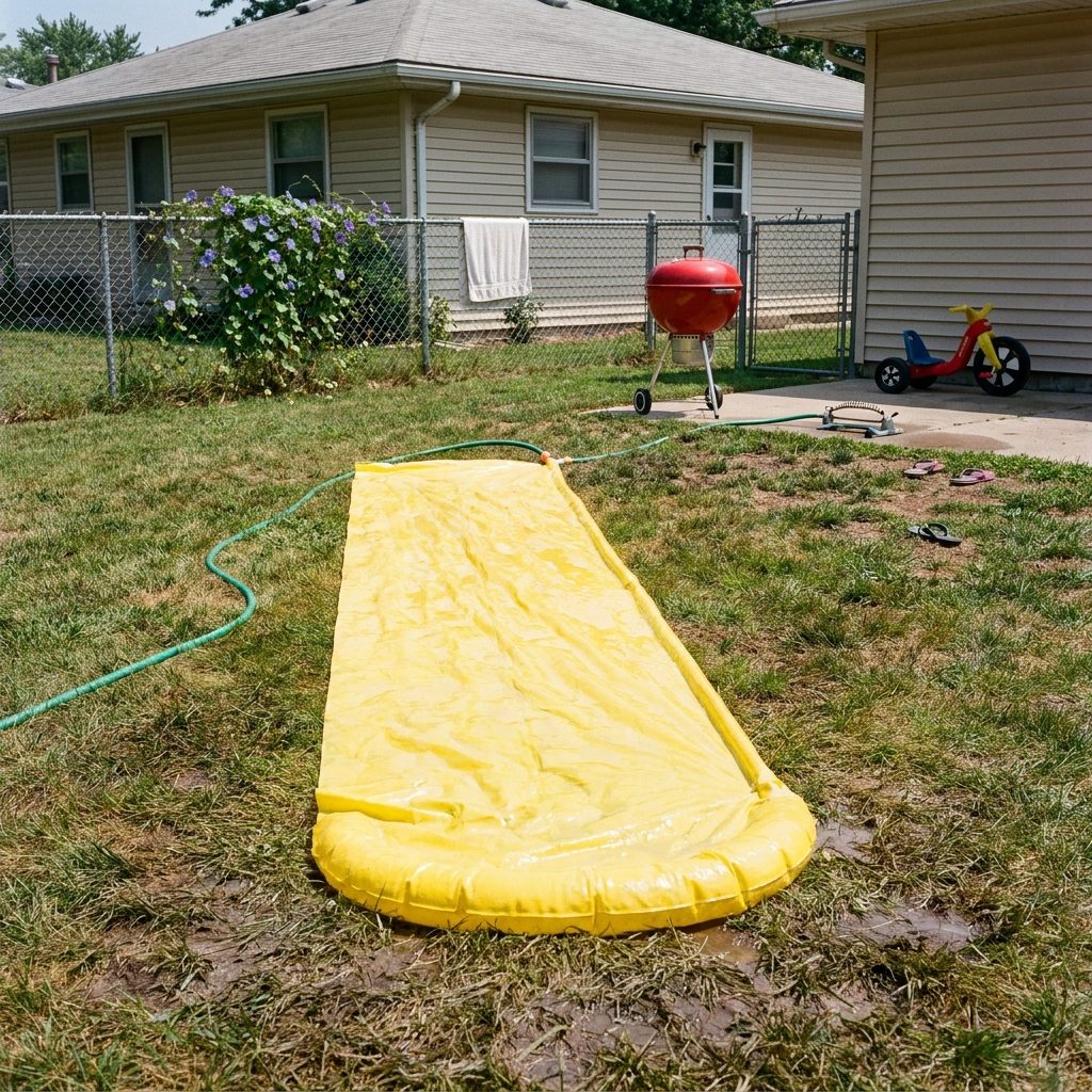 Slip 'N Slide Saturdays That Ended With at Least One Grass Burn and Zero Regret