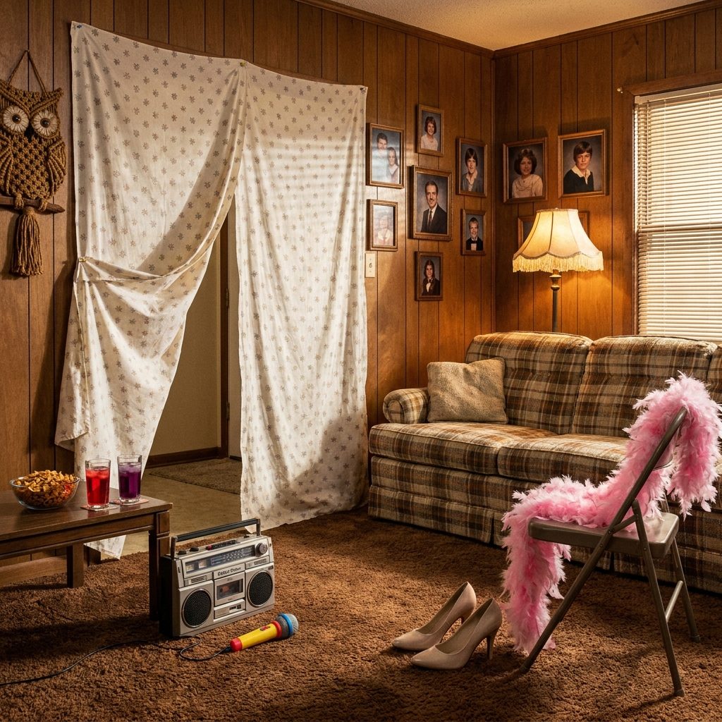 Putting On a Talent Show in the Living Room Where the Talent Was Mostly Optional