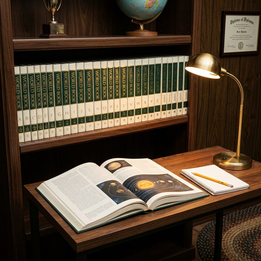 The Encyclopedia Set That Was Both Furniture and the Entire Internet Before the Internet