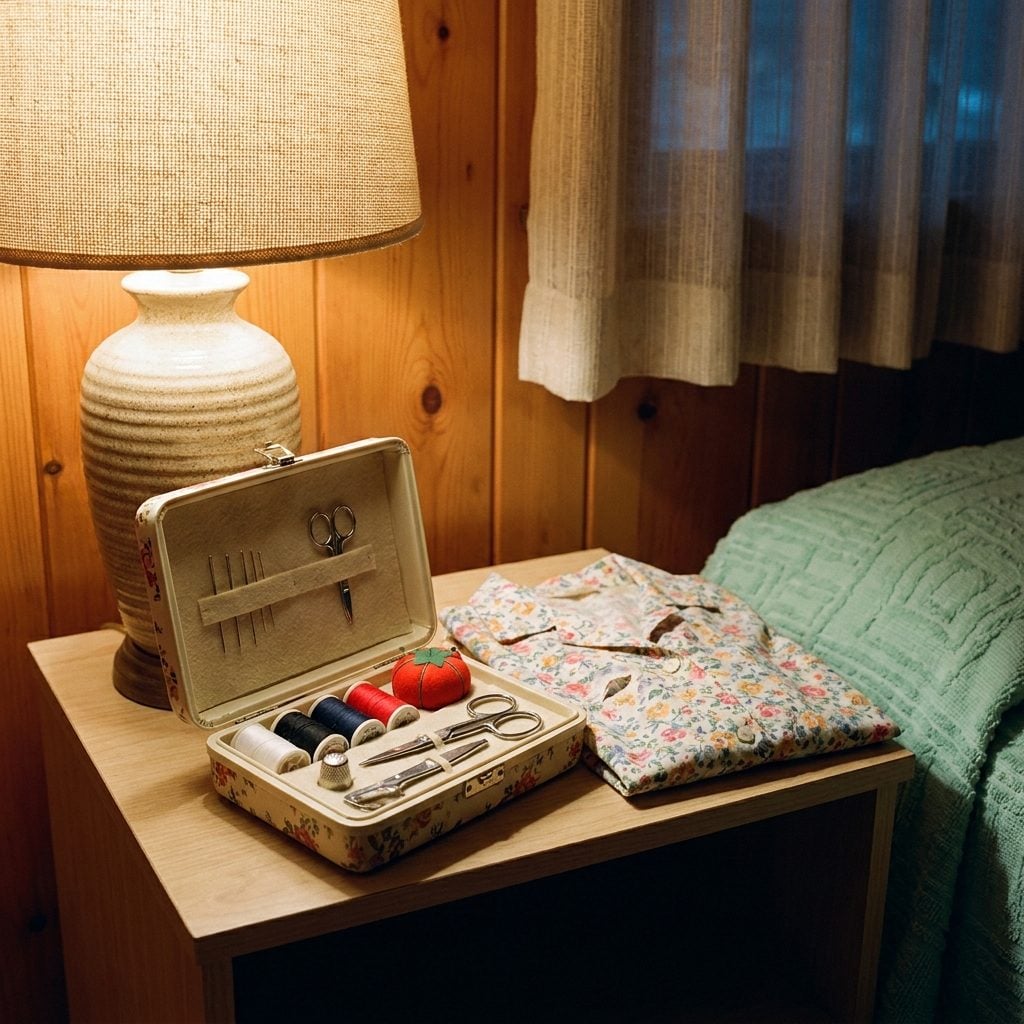 The Little Sewing Kit for Quick Clothing Repairs That Mom Never Left Behind