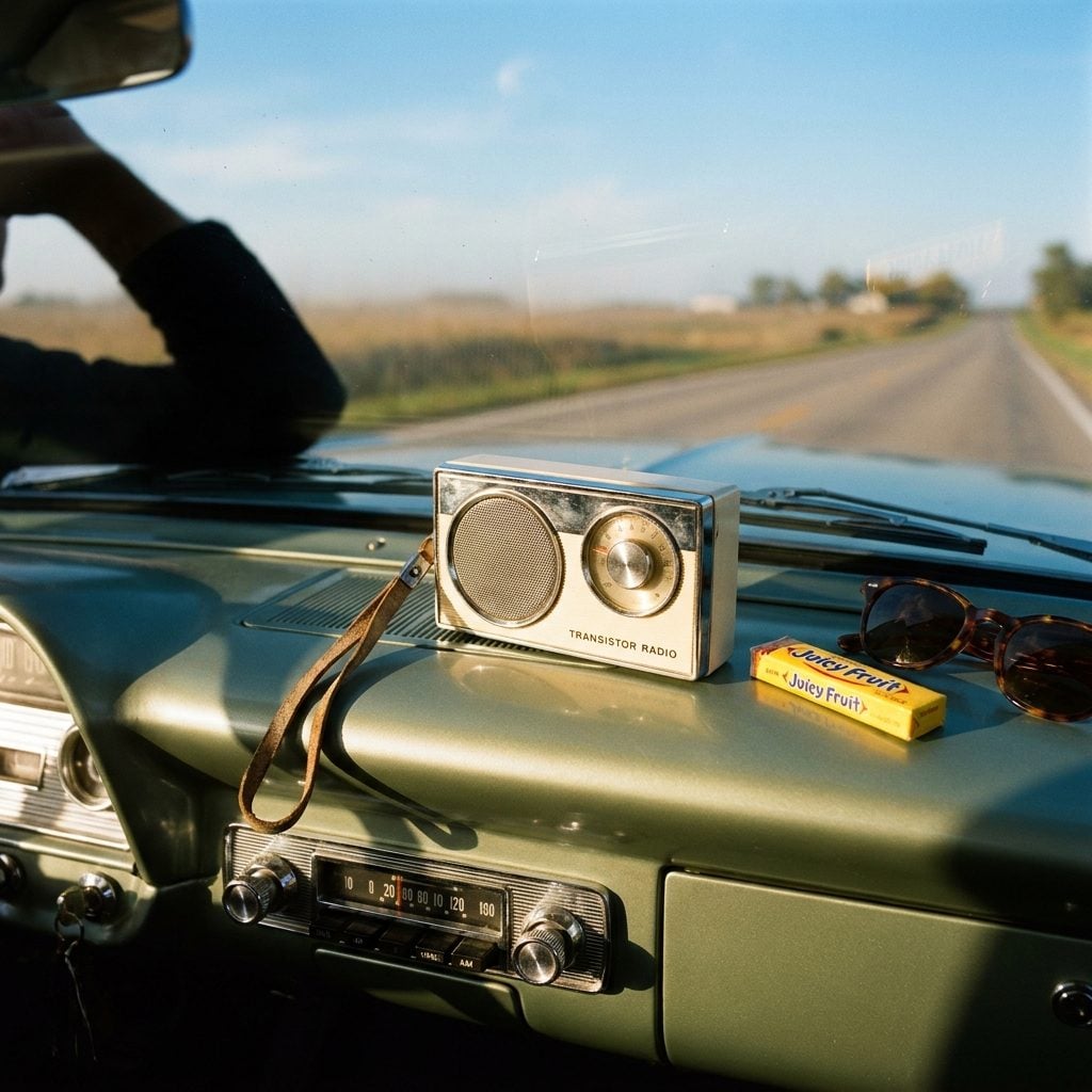 The Transistor Radio That Picked Up Static, Baseball, and Exactly One Country Station