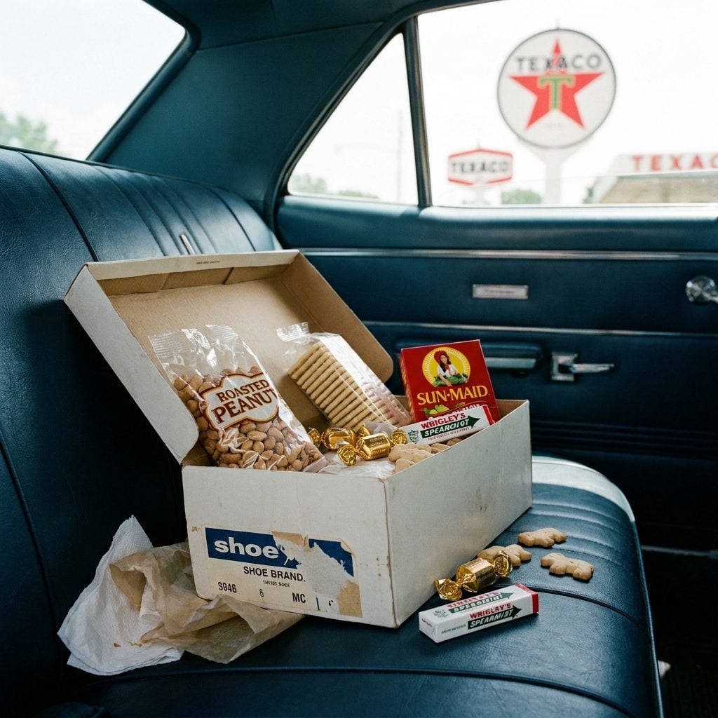 A Shoebox Full of Peanuts, Crackers, and Hard Candy That Was the Entire Snack Economy