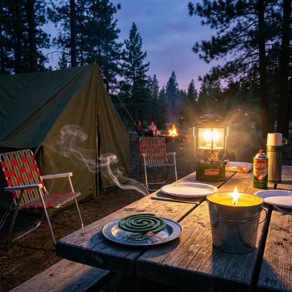 Mosquito Coil Tins and Citronella Candles That Smelled Like Summer Surrender
