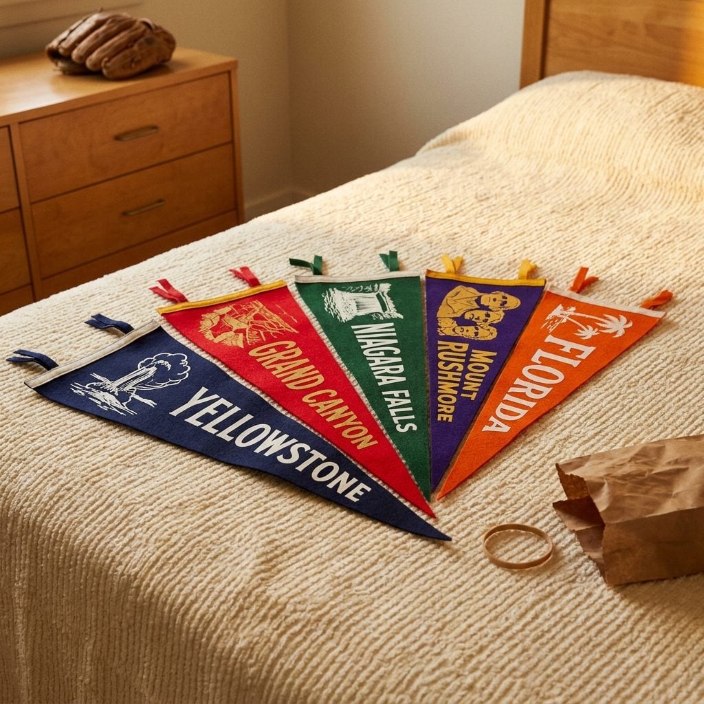 The Souvenir Pennant Collection, Rolled Up Tight and Guarded Like State Secrets
