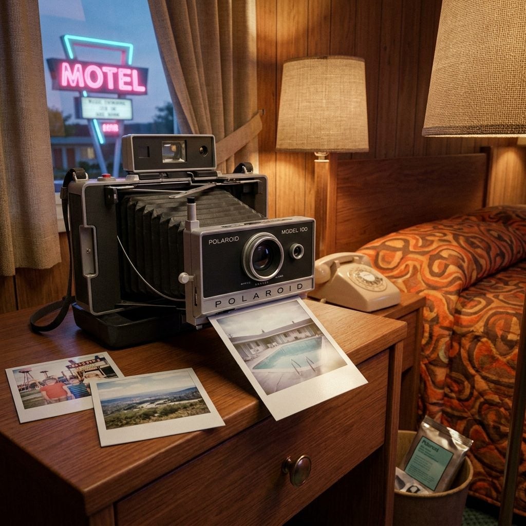 The Polaroid Camera That Made You Wait Sixty Seconds for a Blurry Miracle
