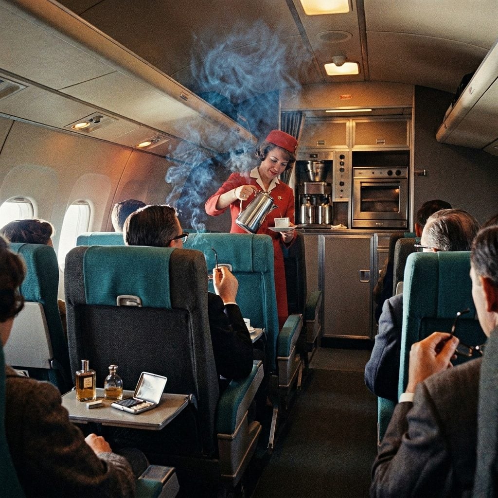 The Smell of a 1960s Airplane Cabin Was Something Else Entirely