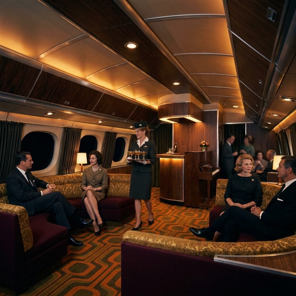 The Piano Bar at 30,000 Feet Was a Real Thing