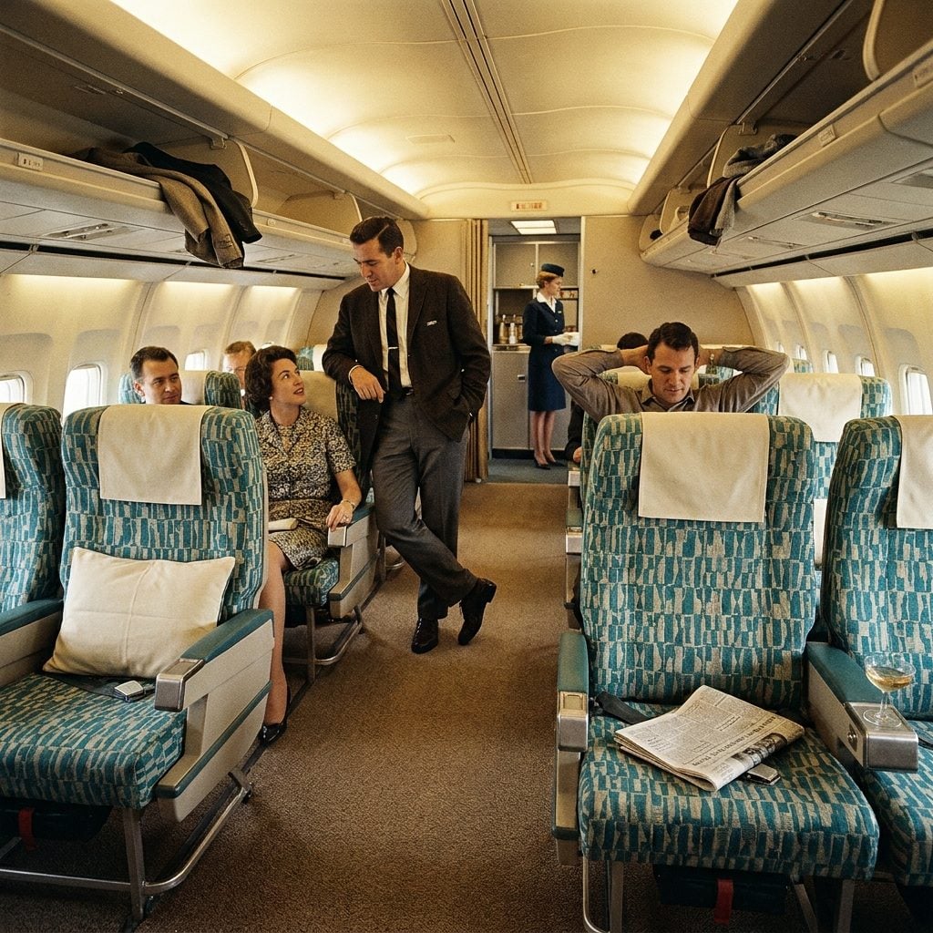 The Aisle Was a Social Space, Not an Obstacle Course
