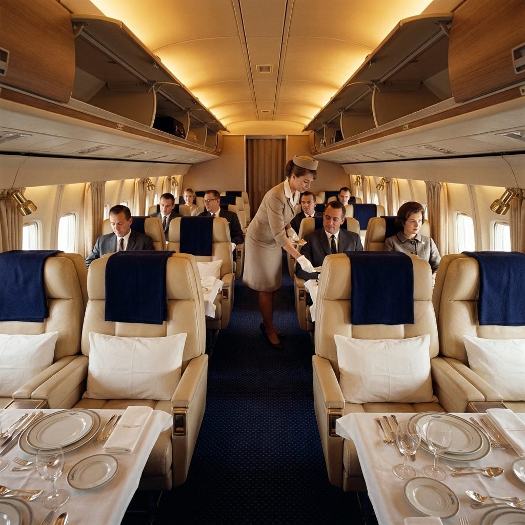 Flying First Class in 1965 Felt Like Someone Had Accidentally Let You Into a Private Club