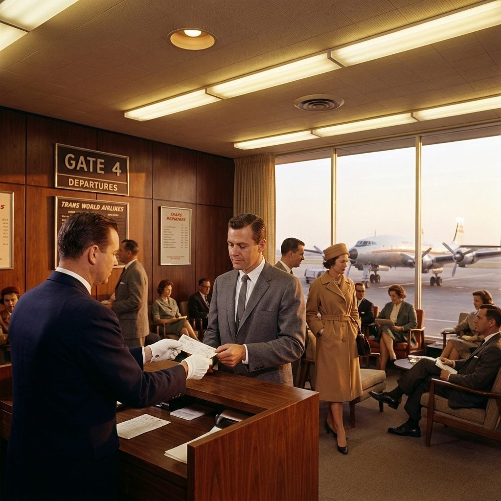You Could Board a Plane With Little More Than a Smile and a Ticket