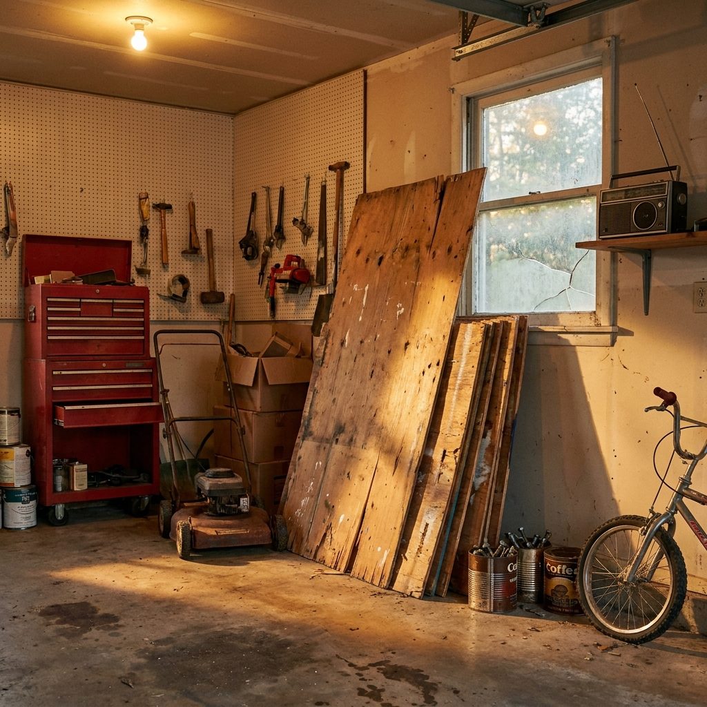 The Stack of Warped Plywood That Was Definitely Going to Be Useful Someday